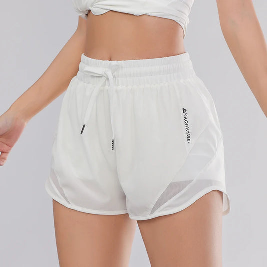 Padel Tennis High Waist Yoga Shorts