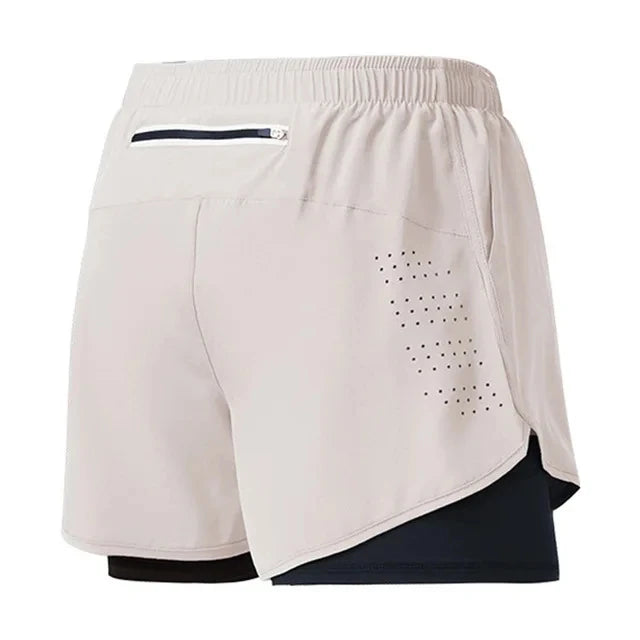 Padel Tennis Double Layer Shorts