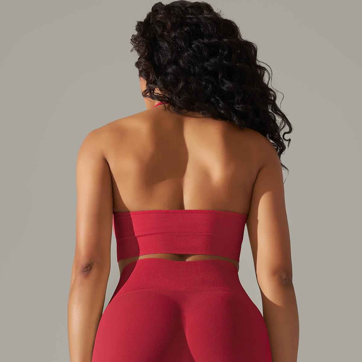 HEAT Seamless Halter Sports Bra