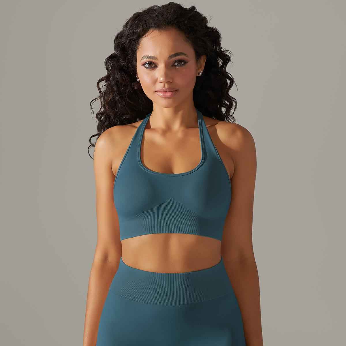 HEAT Seamless Halter Sports Bra