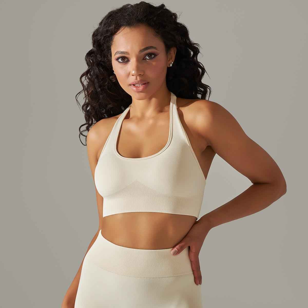 HEAT Seamless Halter Sports Bra