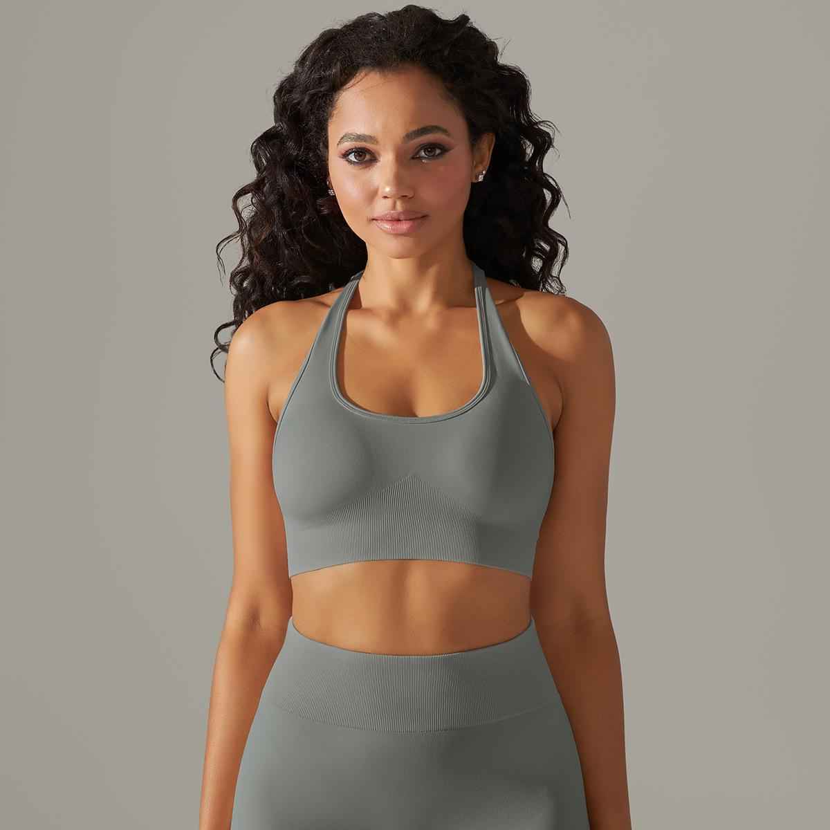 HEAT Seamless Halter Sports Bra