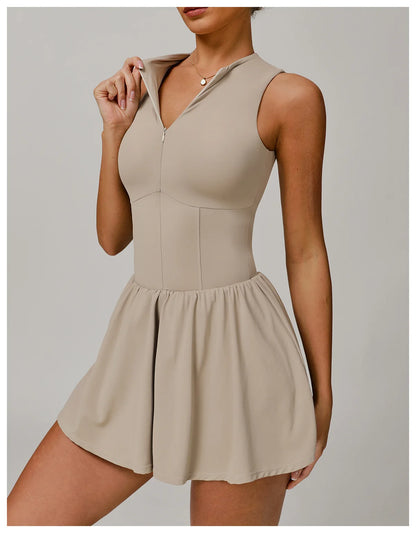 Padel Tennis Backless Jumpsuit