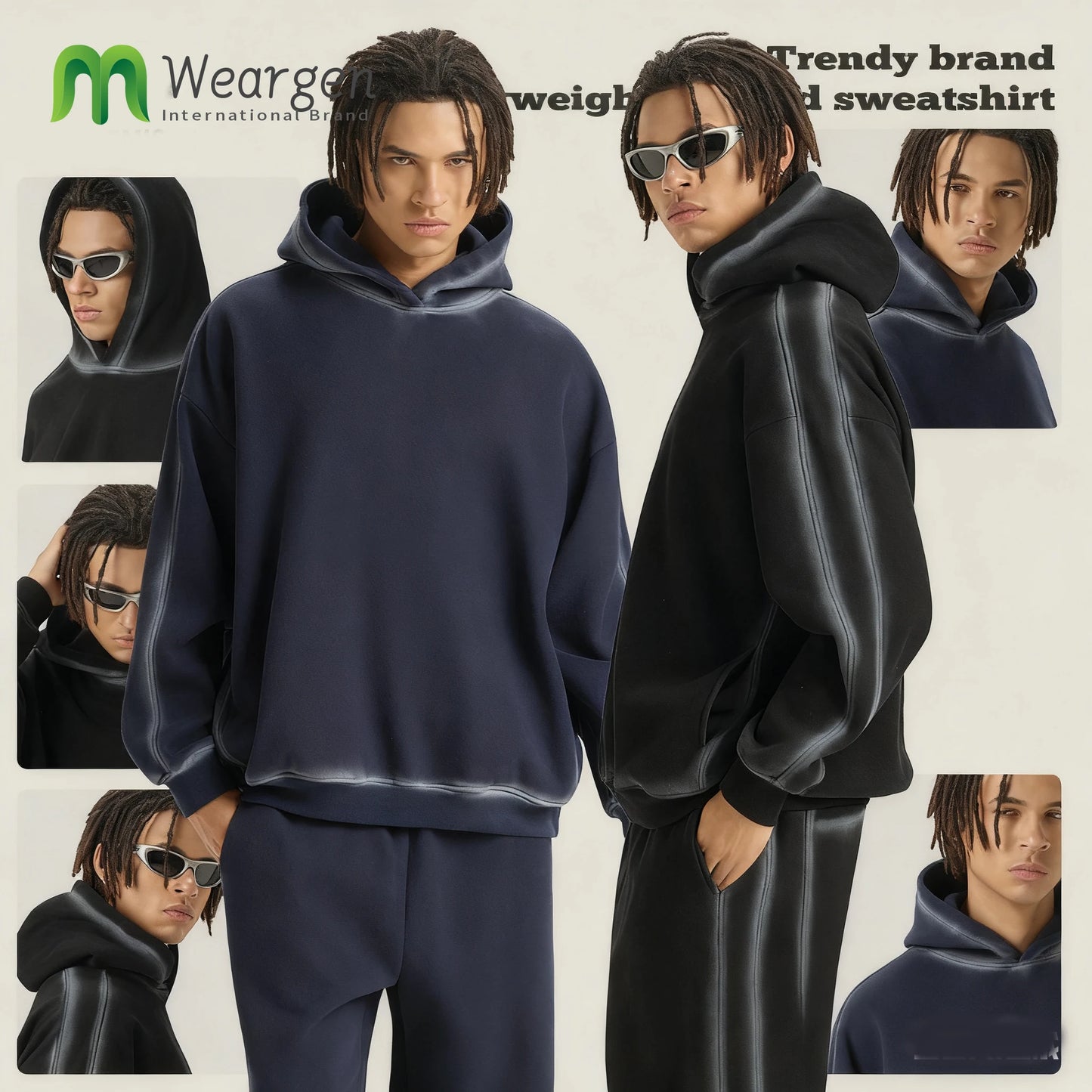 Padel Tennis Vintage Fleece Hoodie