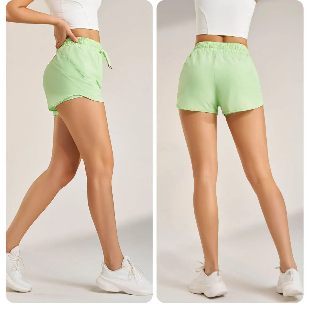 Padel Tennis High Waist Yoga Shorts