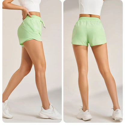 Padel Tennis High Waist Yoga Shorts