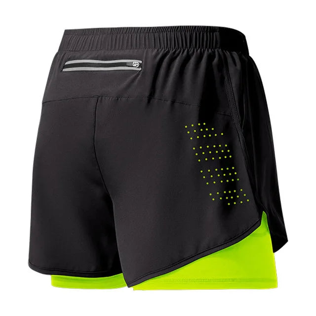 Padel Tennis Double Layer Shorts
