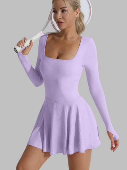 Padel Tennis Long Sleeve Dress