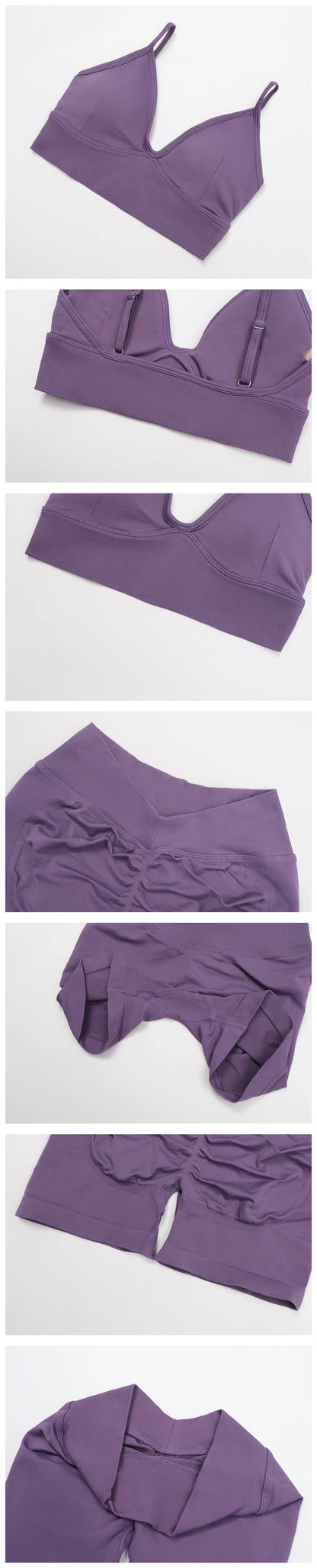 SWELTERING 2/3PCS Seamless Sportswear Fitness Sleeve Sports Suits