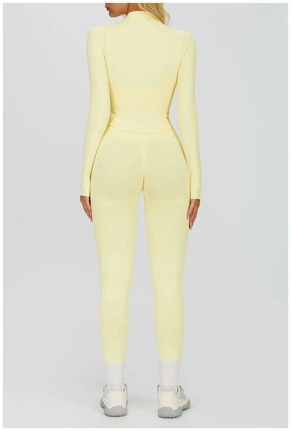 SWELTERING 2/3PCS Seamless Sportswear Fitness Sleeve Sports Suits