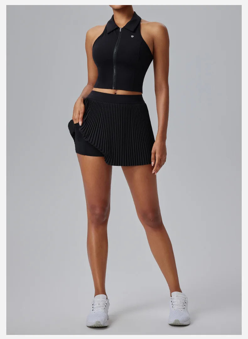 Padel Tennis Pleated Skort