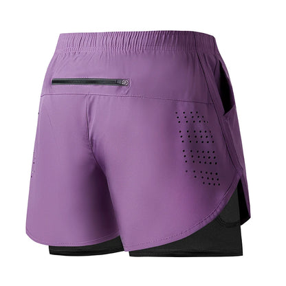 Padel Tennis Double Layer Shorts