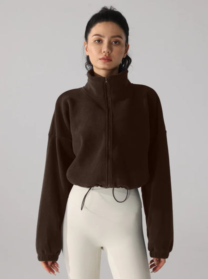 Padel Tennis Fleece Sports Jacket