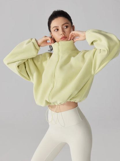 Padel Tennis Fleece Sports Jacket