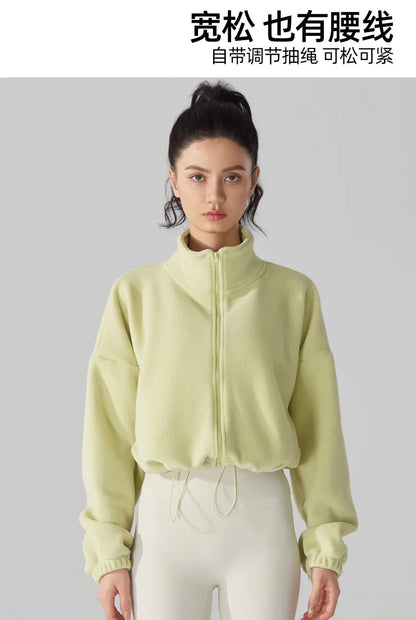 Padel Tennis Fleece Sports Jacket