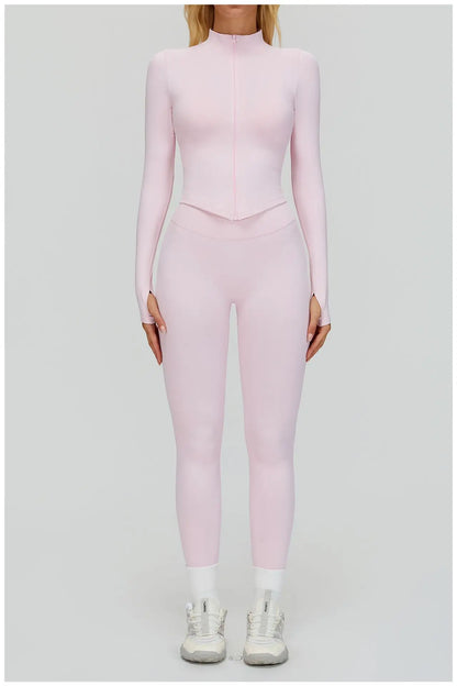 SWELTERING 2/3PCS Seamless Sportswear Fitness Sleeve Sports Suits