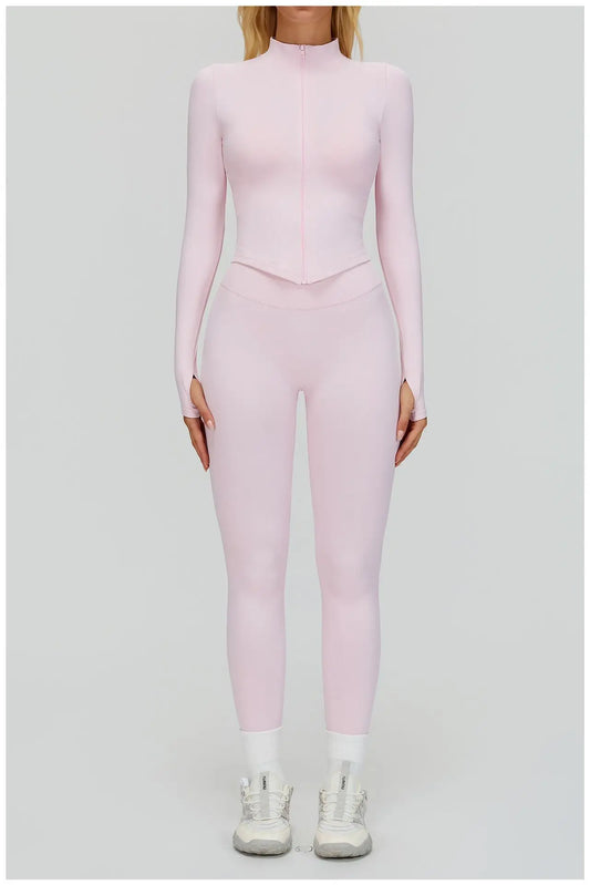 SWELTERING 2/3PCS Seamless Sportswear Fitness Sleeve Sports Suits