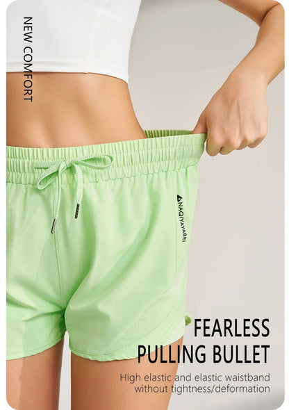 Padel Tennis High Waist Yoga Shorts