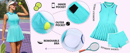 Padel Tennis Polo Dress