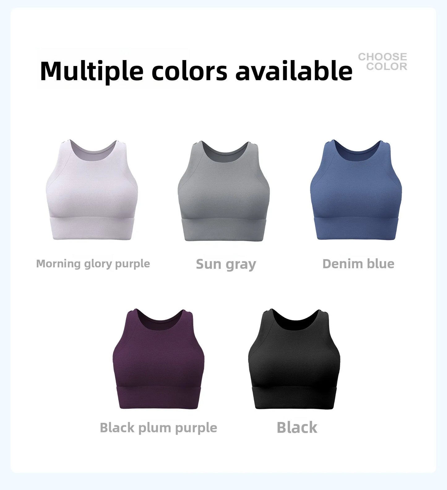 Women's Yoga Sports Bra Shock Absorption Gathered Nylon Elastic Top Running Fitness Vest Comfortable Breathable Fixed Pad
