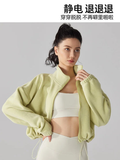 Padel Tennis Fleece Sports Jacket