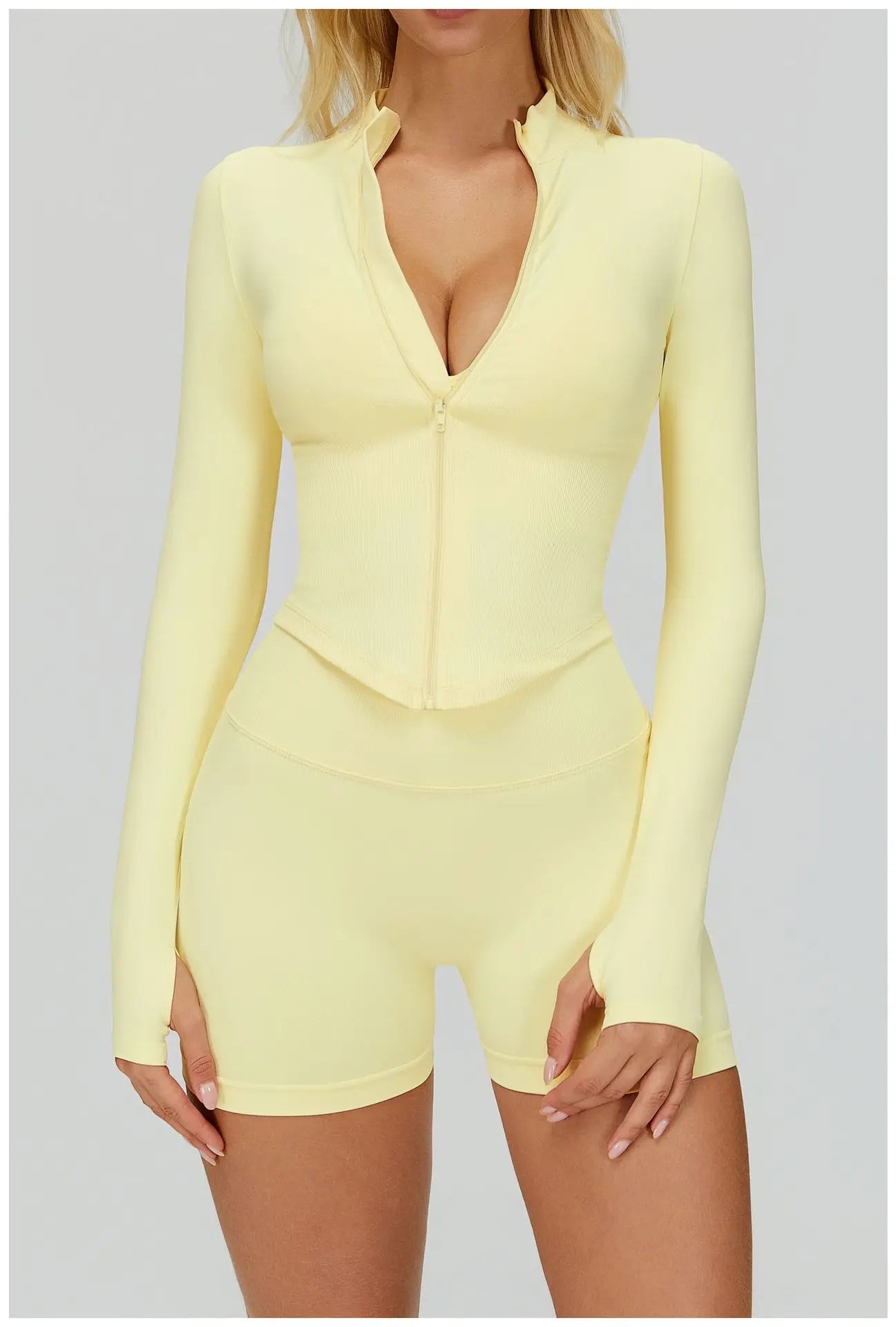 SWELTERING 2/3PCS Seamless Sportswear Fitness Sleeve Sports Suits