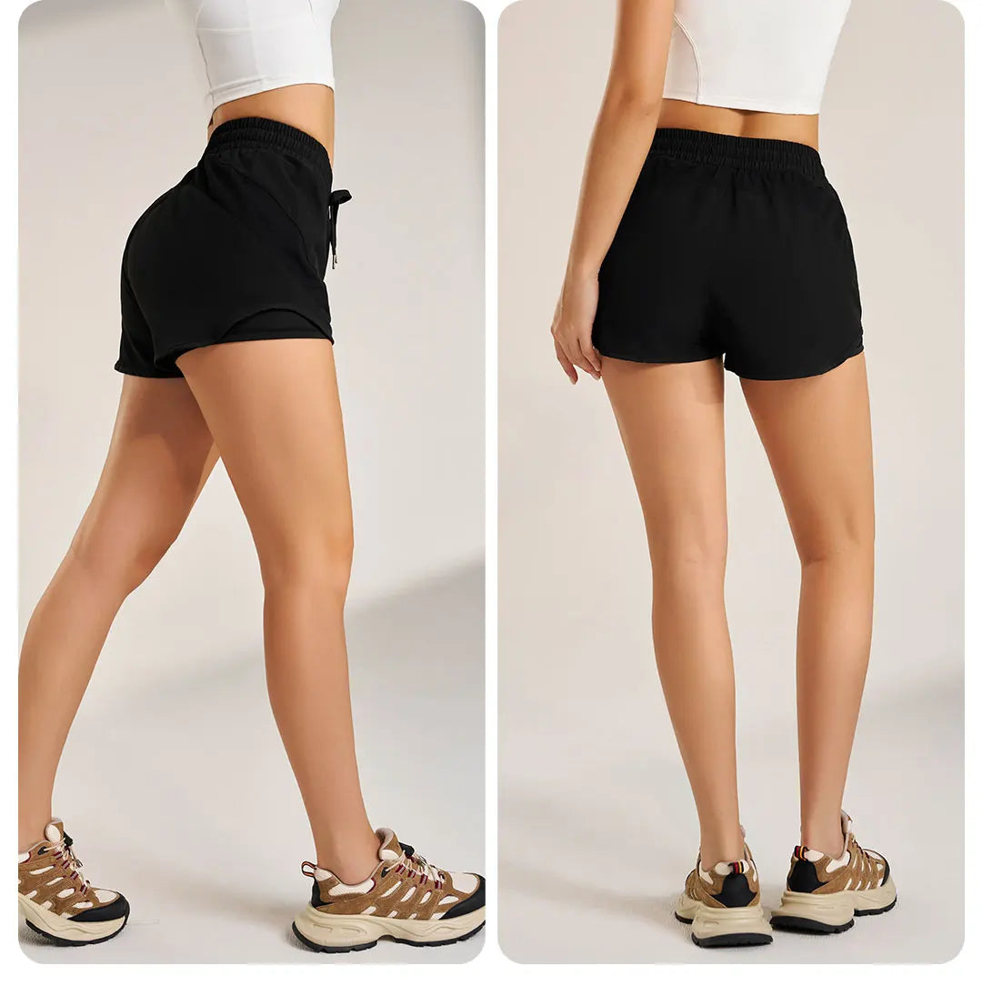 Padel Tennis High Waist Yoga Shorts