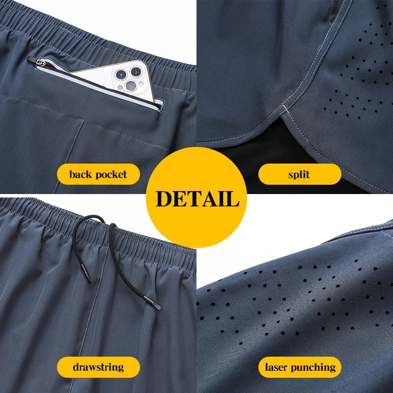 Padel Tennis Double Layer Shorts