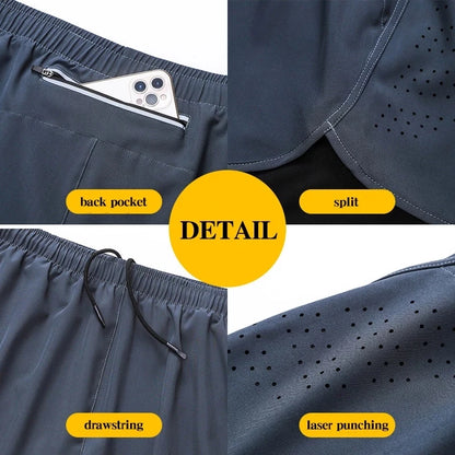 Padel Tennis Double Layer Shorts