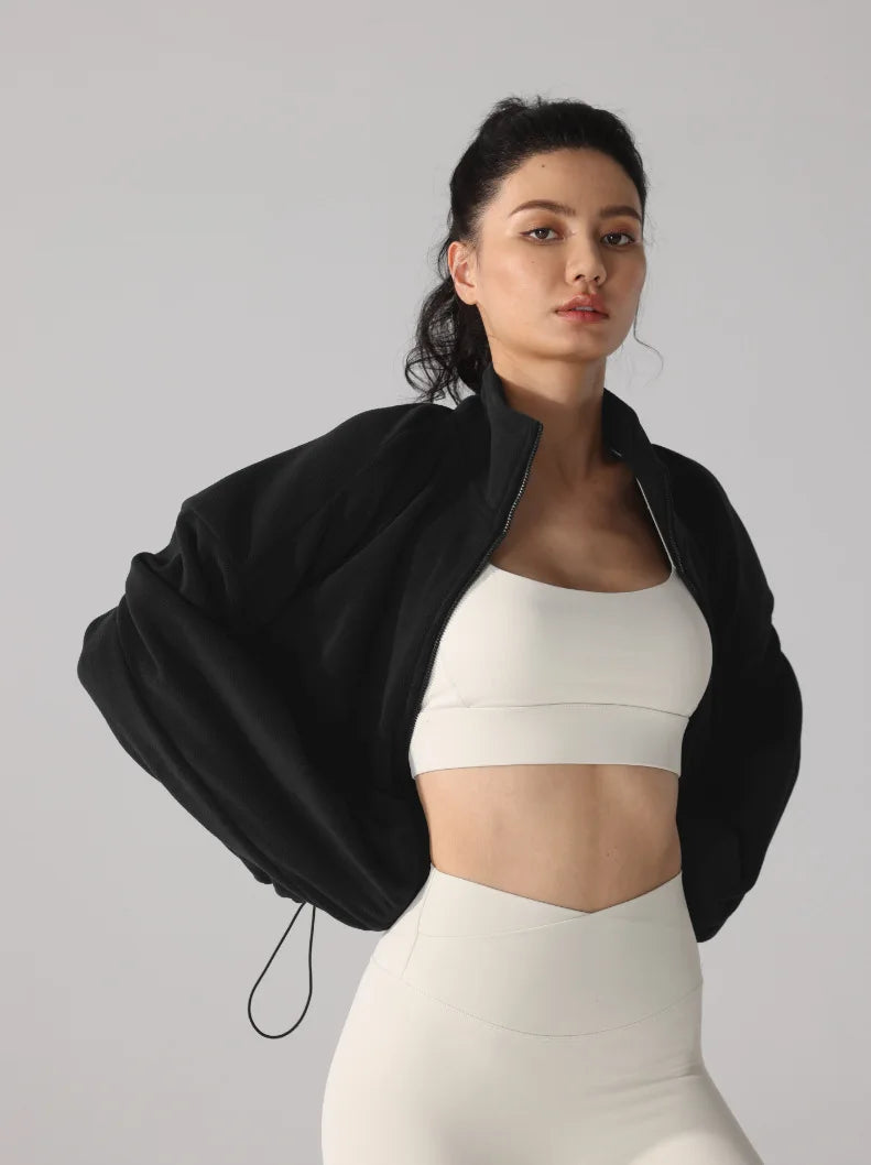 Padel Tennis Fleece Sports Jacket