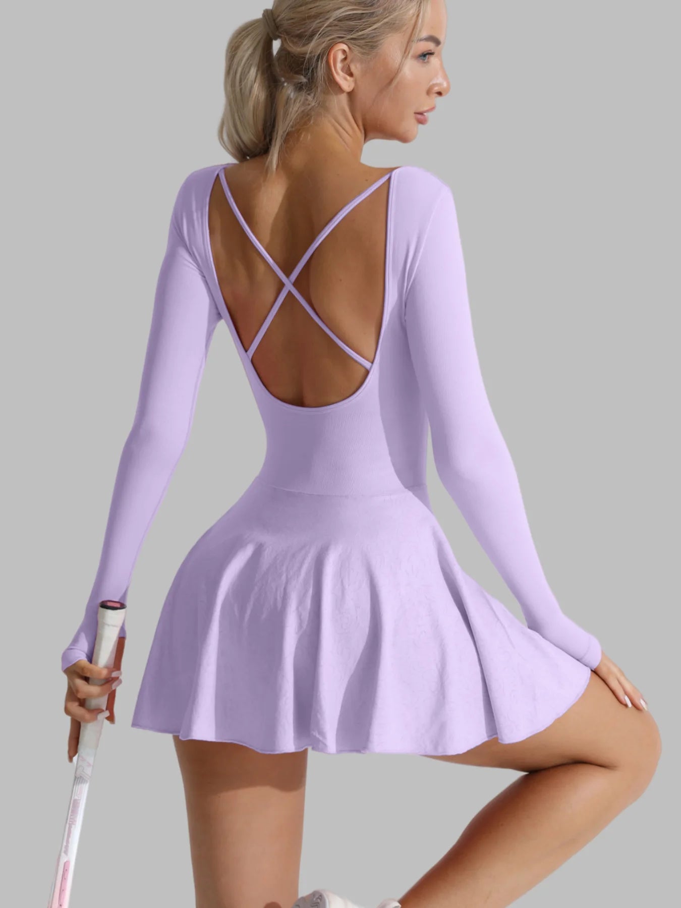 Padel Tennis Crossed Back Jumpsuit