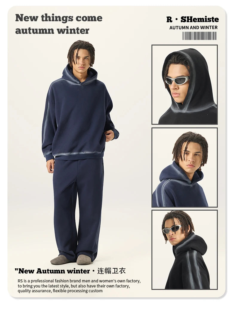 Padel Tennis Vintage Fleece Hoodie