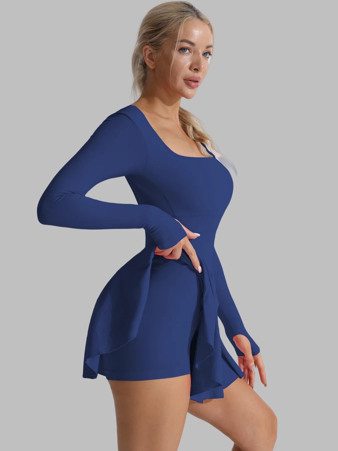 Padel Tennis Long Sleeve Dress