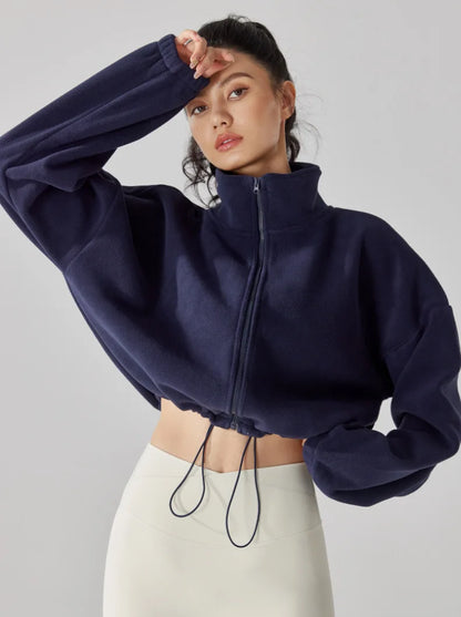 Padel Tennis Fleece Sports Jacket