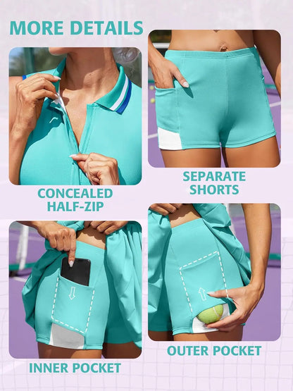 Padel Tennis Polo Dress