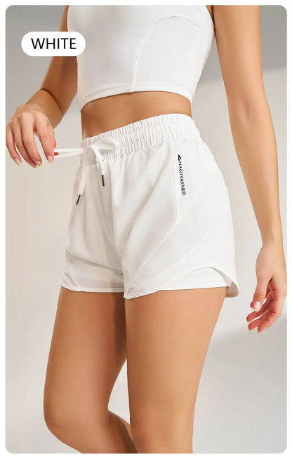 Padel Tennis High Waist Yoga Shorts