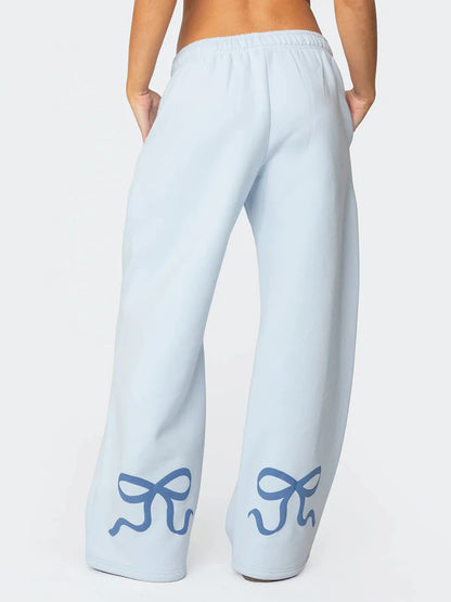 Padel Tennis Bow Print Sweat Set