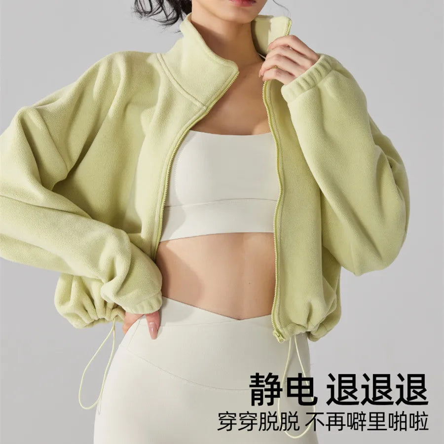 Padel Tennis Fleece Sports Jacket