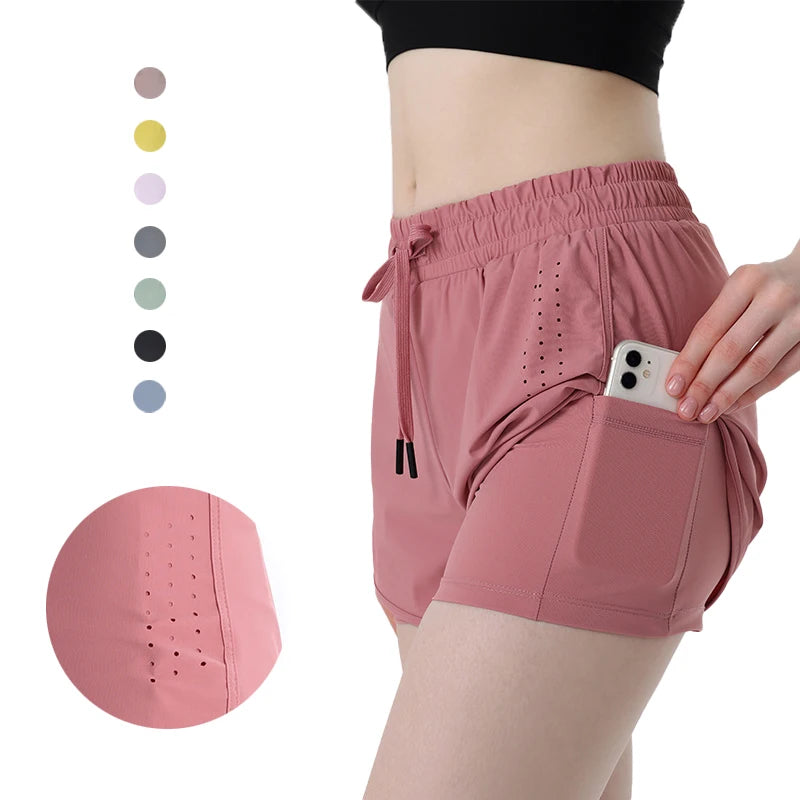 Padel Tennis 2-in-1 Running Shorts