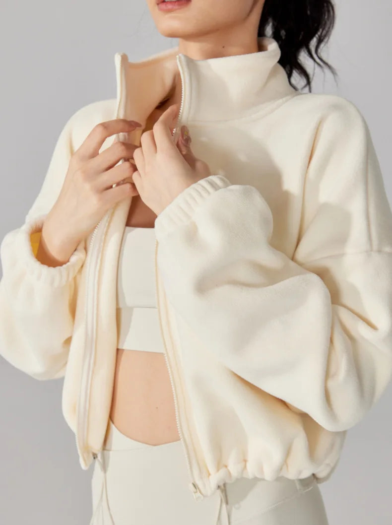 Padel Tennis Fleece Sports Jacket