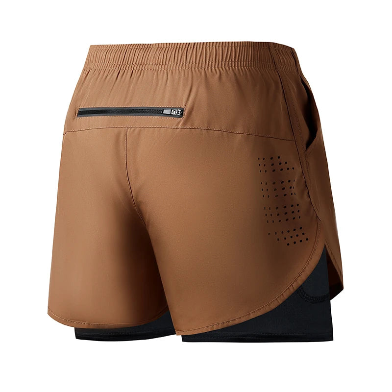 Padel Tennis Double Layer Shorts
