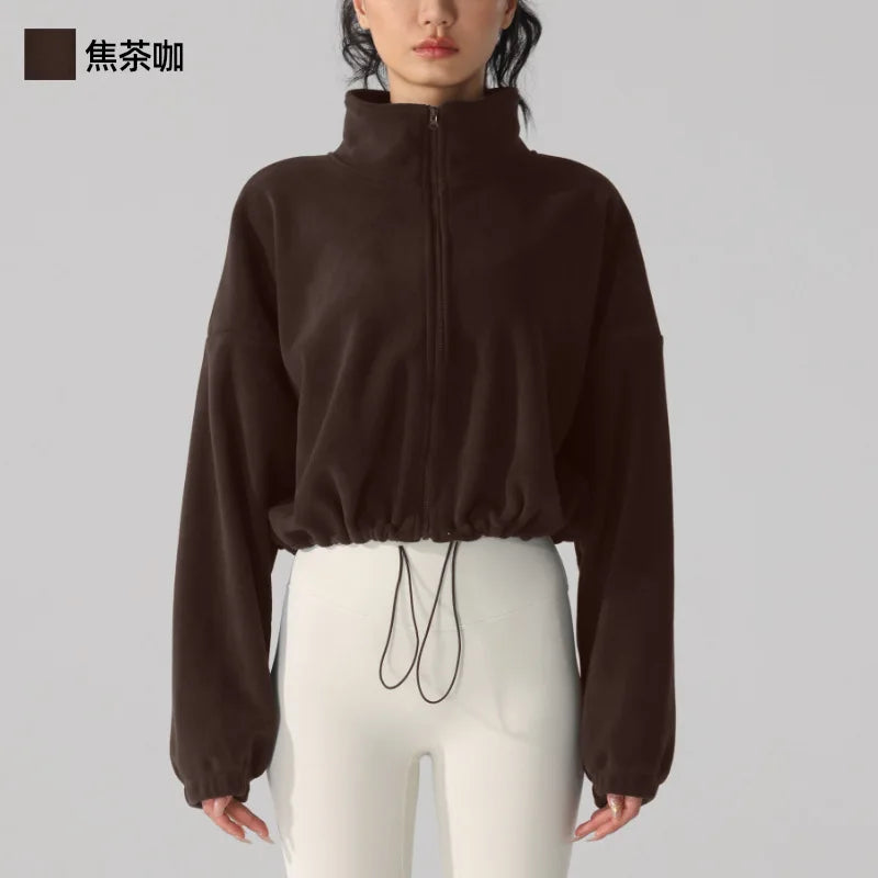 Padel Tennis Fleece Sports Jacket