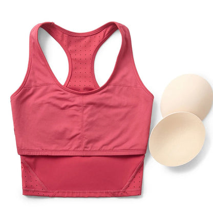 Women Two Pieces Fitness Yoga Set Breathable Outdoor Running Suit Soft Stretchy Tennis Skirt Workout Clothes Short Sportswear