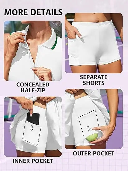 Padel Tennis Polo Dress