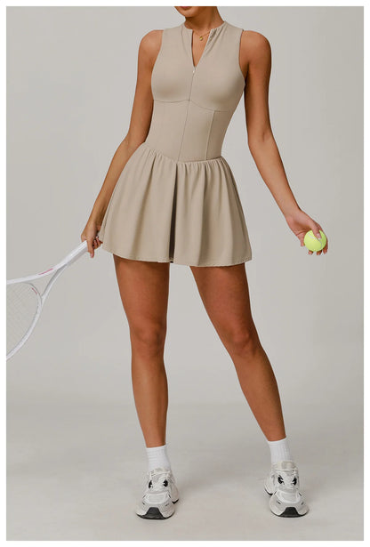 Padel Tennis Backless Jumpsuit