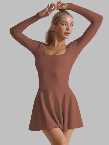 Padel Tennis Long Sleeve Dress