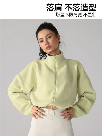 Padel Tennis Fleece Sports Jacket