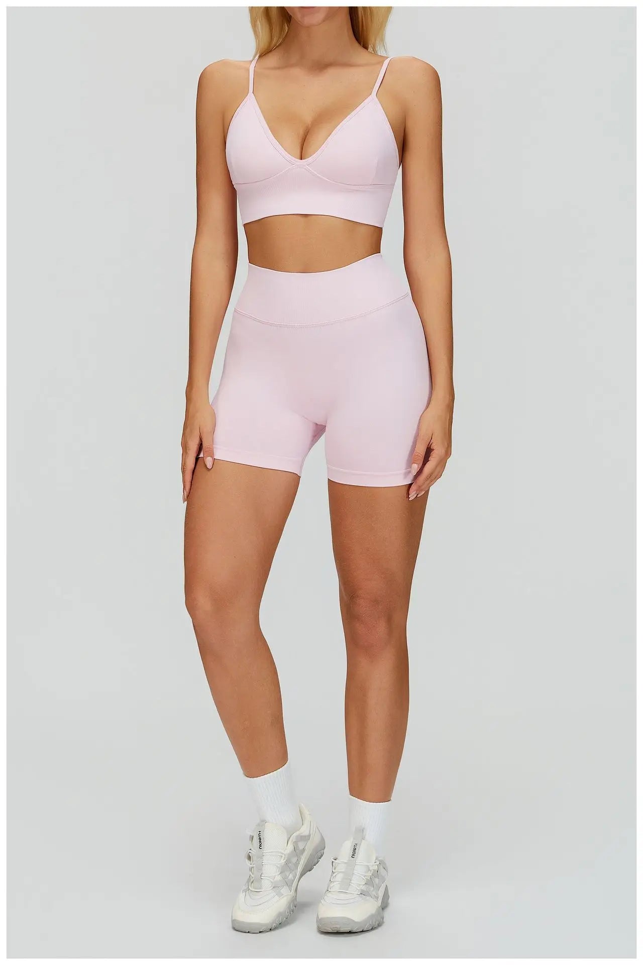 SWELTERING 2/3PCS Seamless Sportswear Fitness Sleeve Sports Suits