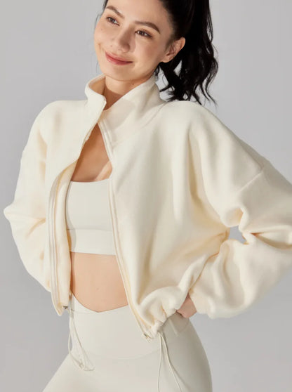 Padel Tennis Fleece Sports Jacket