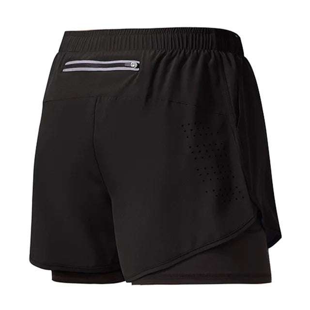 Padel Tennis Double Layer Shorts